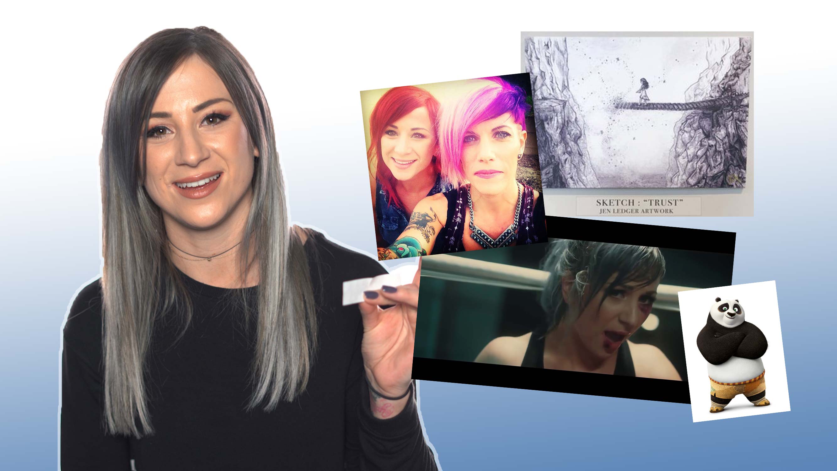 Jen Ledger (from the bands Skillet and LEDGER) shares her favorite things i...