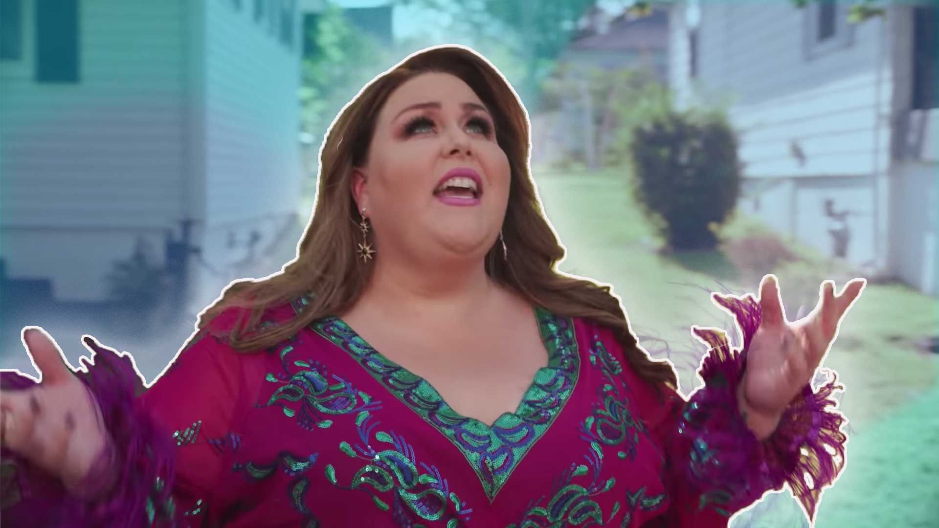 Chrissy Metz from This is Us Stars in the music video for her song "Talking to God"