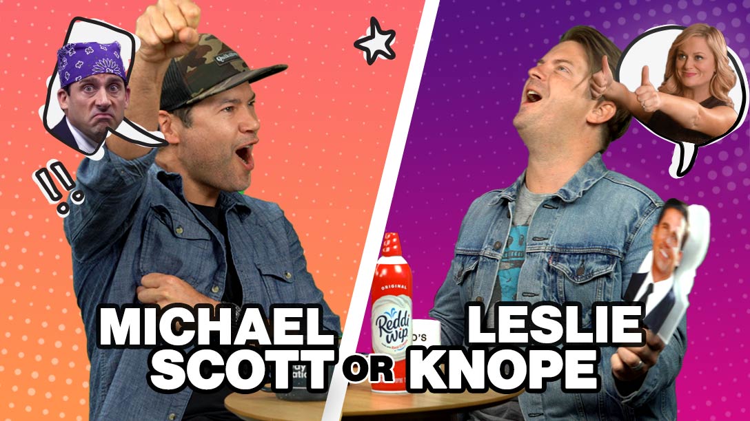 This or That? Michael Scott v Leslie Know