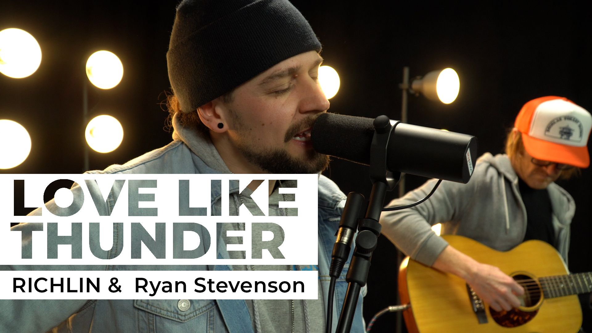 Love Like Thunder Acoustic Performance with RICHLIN and Ryan Stevenson