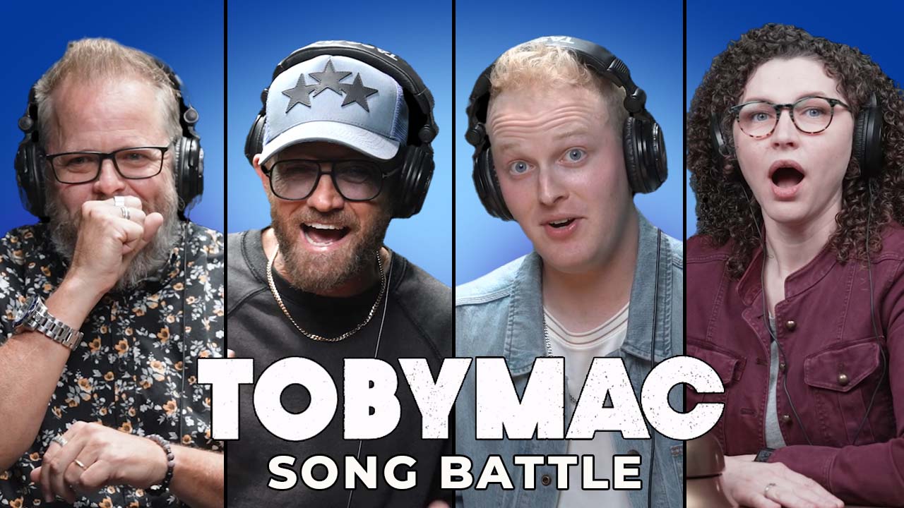 Can TobyMac Guess His Own Songs? | Song Battle ft. TobyMac & Cade Thompson