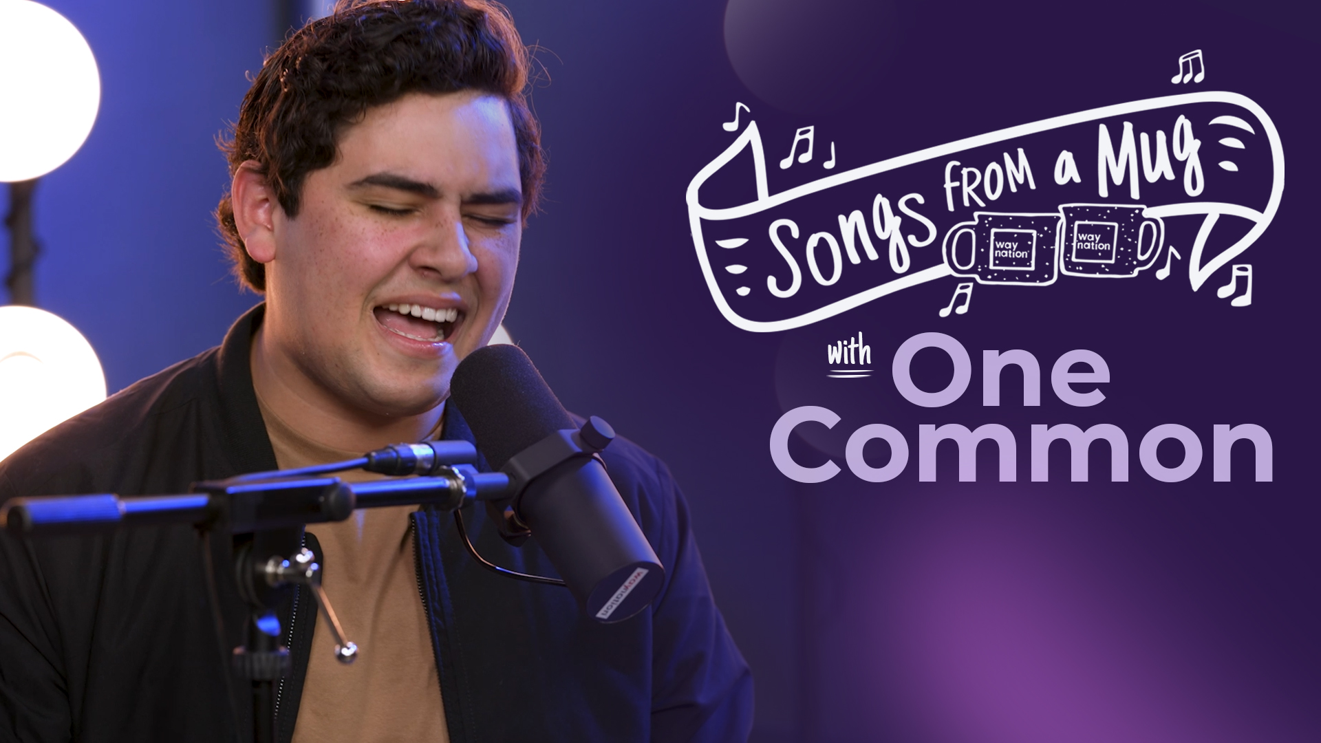 One Common, the Brother Duo, Harmonizes to Maverick City Music, Taio Cruz, and FOR KING + COUNTRY | Songs From a Mug